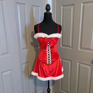 Leg Avenue Sexy Mrs. Claus/Naughty Santa's Helper Costume